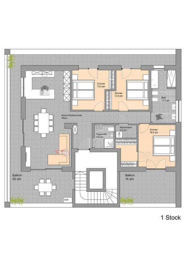 Family Apartment Julia テルメーノ エクステリア 写真